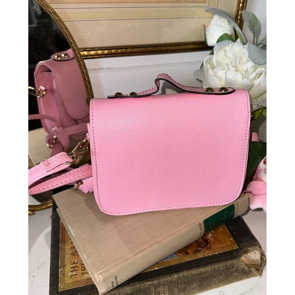 Cute pink Bow Shaped Sling Bag